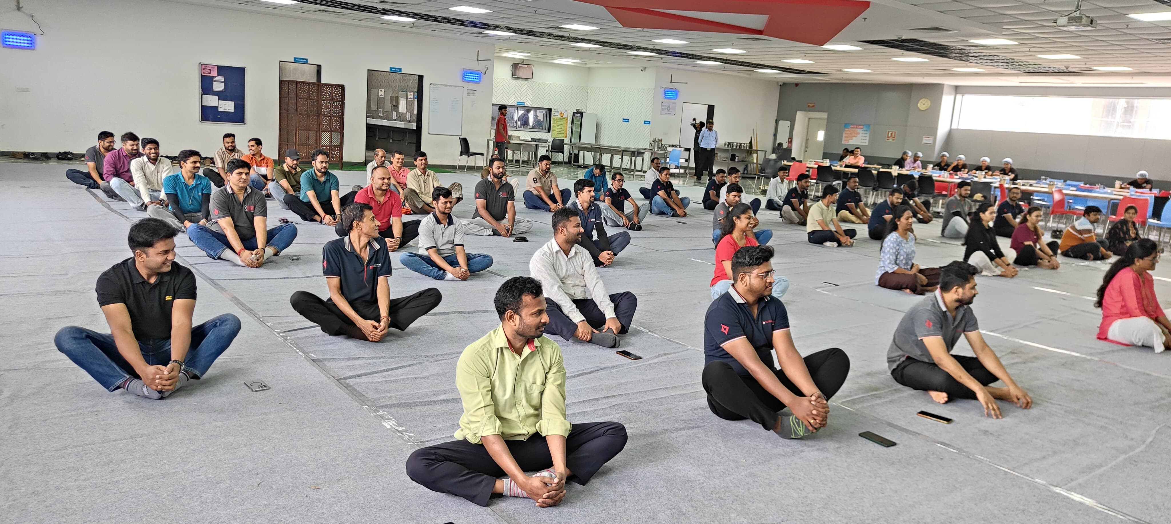 Yoga Day at Cosmo